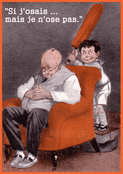 Un moment de tendresse avec grand-p&egrave;re